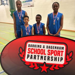 The 3V3 Borough basketball championships. 16 teams played and the final@was the same as the 4V4. Valence v St Joseph. We lost by 1 point to silver medal position 😢A great team@with great players 💪🏼 Well done Valence 🥈🏀