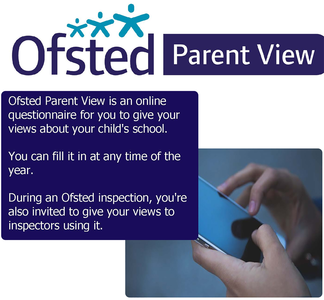 Parent View Ofsted Banner