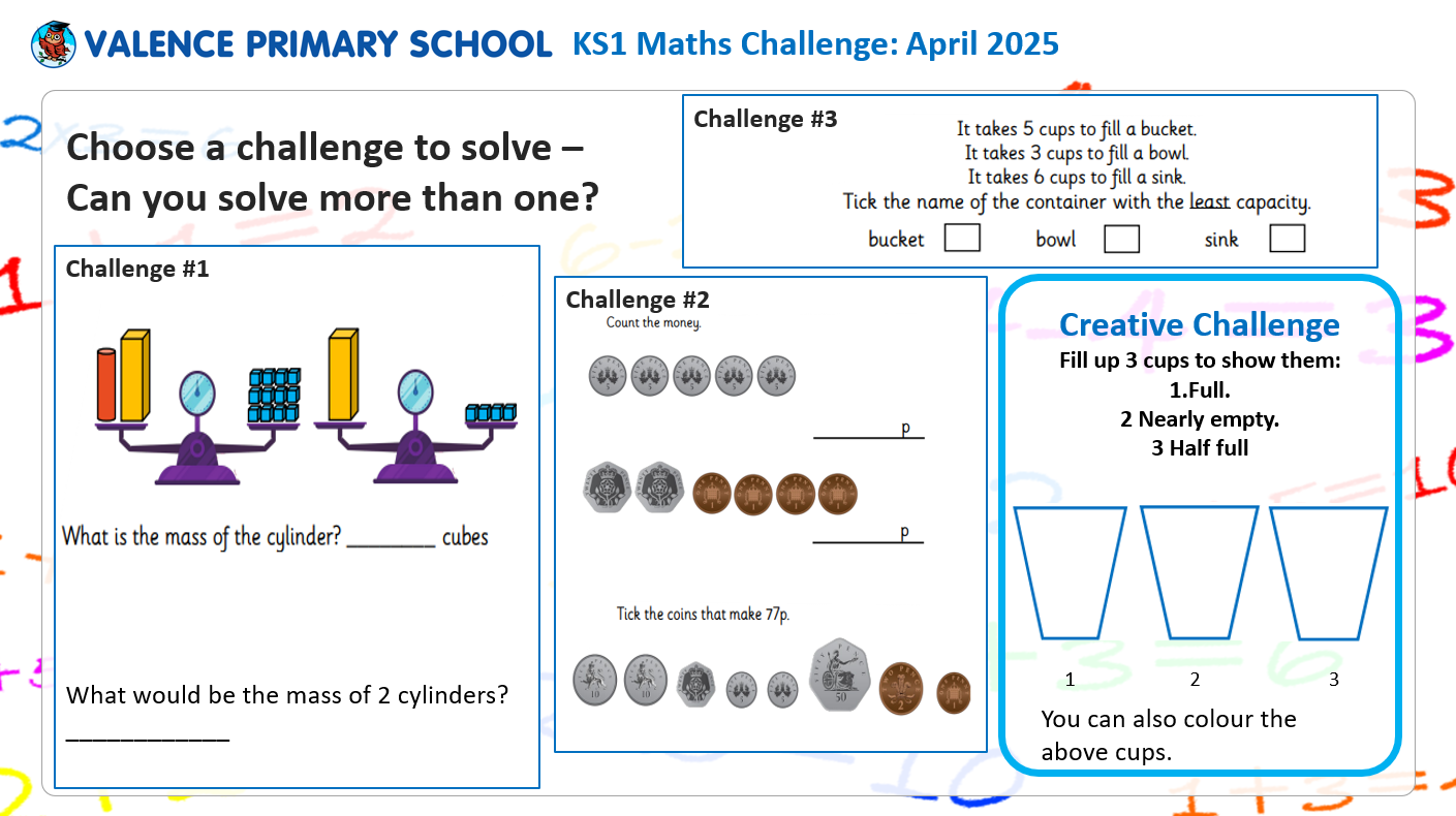 KS1 Maths Challenge