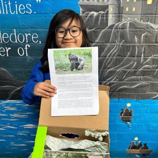 Year 2 has been creating some fantastic work and research on habitats.