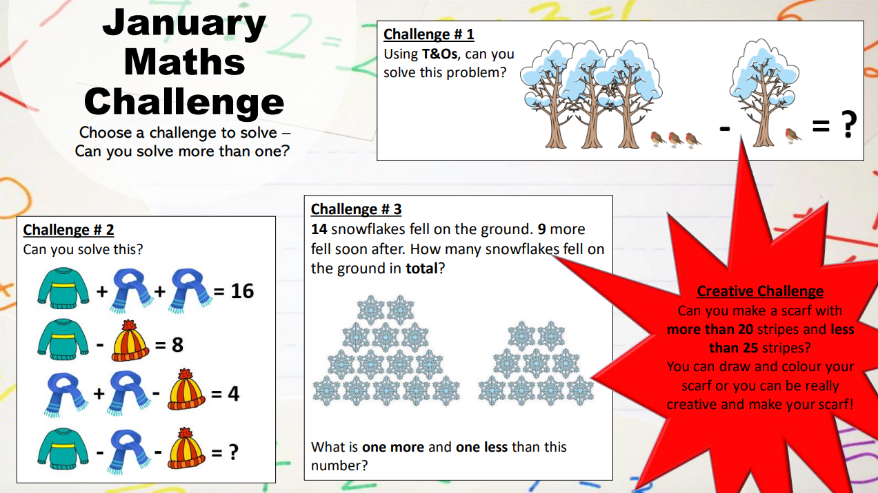 KS1 Maths Challenge
